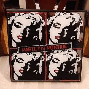 GLASS MIRROR MARILYN MONROE PICTURE